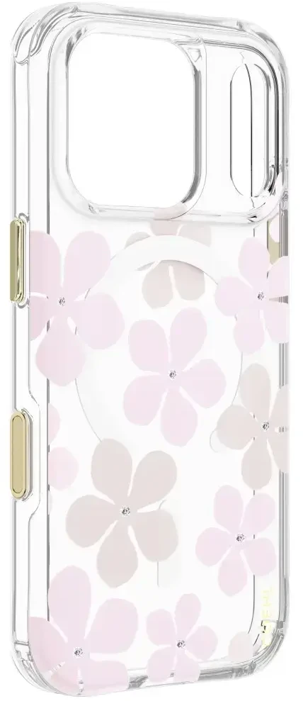 Dėklas UNIQ Coehl Mila, skirtas iPhone 18 Pro / 17 Pro, su magnetiniu įkrovimu, rožinis