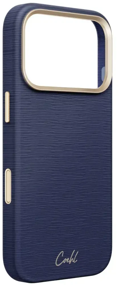 Dėklas UNIQ Coehl Mirelle, skirtas iPhone 18 Pro / 17 Pro, su magnetiniu įkrovimu, noble mėlynas spalvos