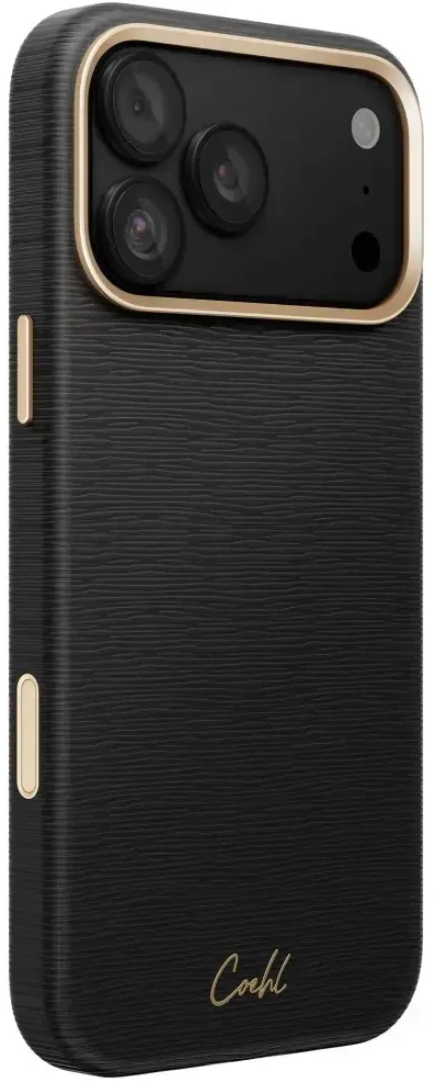 Dėklas UNIQ Coehl Mirelle do iPhone 18 Pro Max / 17 Pro Max Magnetic Charging juoda