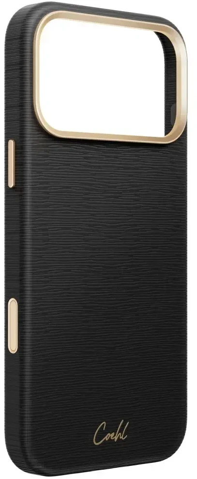 Dėklas UNIQ Coehl Mirelle do iPhone 18 Pro Max / 17 Pro Max Magnetic Charging juoda