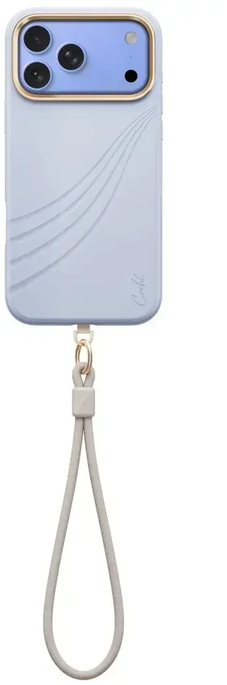 Dėklas UNIQ Coehl Serina, skirtas iPhone 18 Pro Max / 17 Pro Max, su magnetiniu įkrovimu, mėlynas