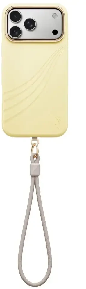 Dėklas UNIQ Coehl Serina do iPhone 18 Pro Max / 17 Pro Max Magnetic Charging geltona