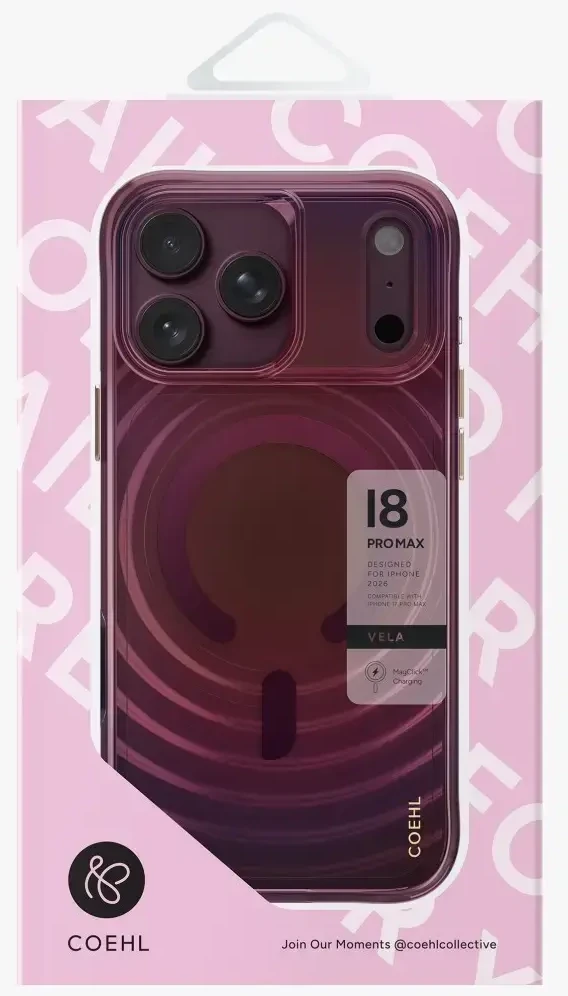 Dėklas UNIQ Coehl Vela do iPhone 18 Pro Max / 17 Pro Max Magnetic Charging bordinė