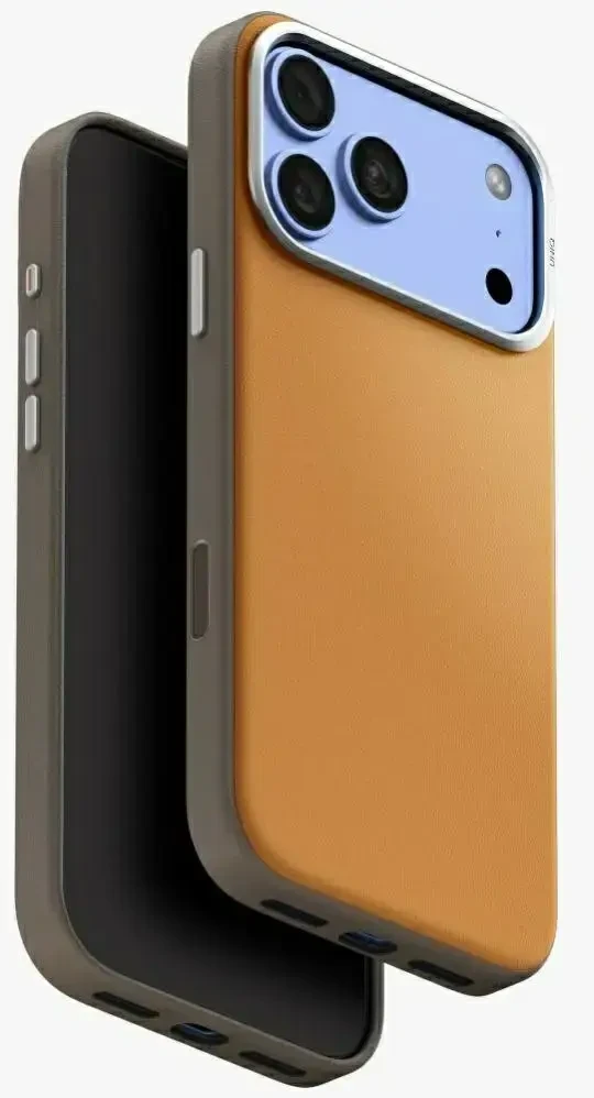 Dėklas UNIQ Lyden DS, skirtas iPhone 18 Pro Max / 17 Pro Max, Magclick įkrovimas, smėlio spalvos