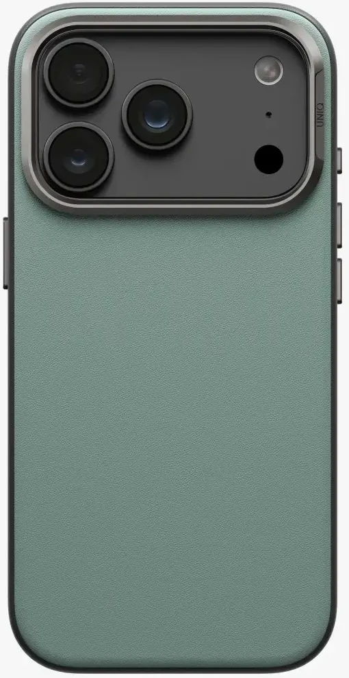 Dėklas UNIQ Lyden DS, skirtas iPhone 18 Pro / 17 Pro, su Magclick įkrovimu, žalias