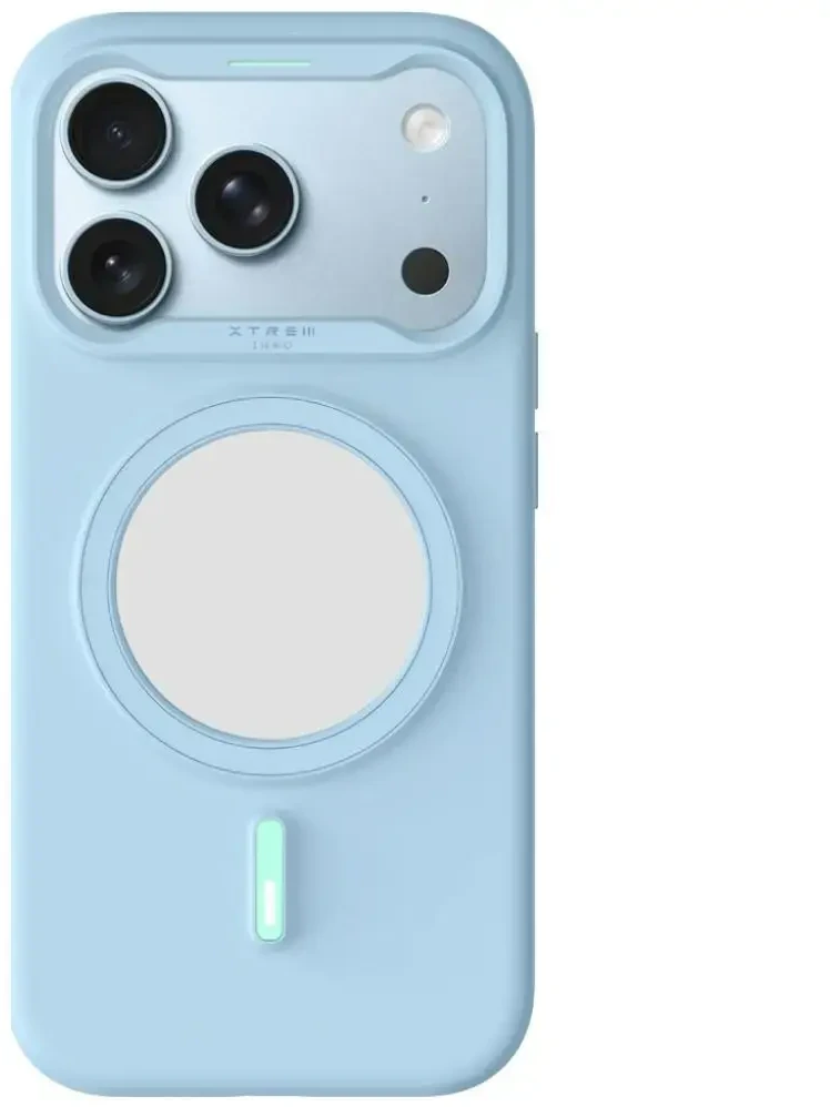 Dėklas XTREM Instant Custom E-INK skirtas iPhone 18 Pro/ 17 Pro mėlynas