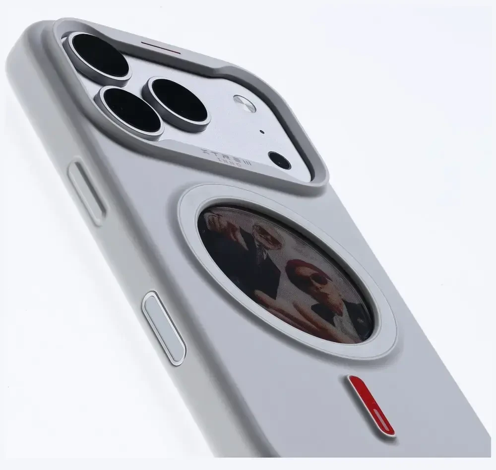 Dėklas XTREM Instant Custom E-INK, skirtas iPhone 18 Pro Max/ 17 Pro Max, baltas