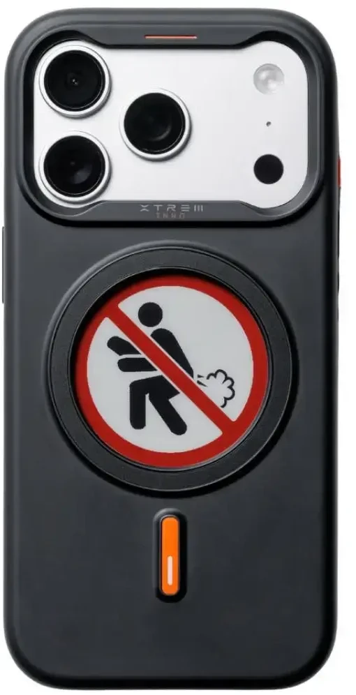 Dėklas XTREM Instant Custom E-INK skirtas iPhone 17 Pro juodas