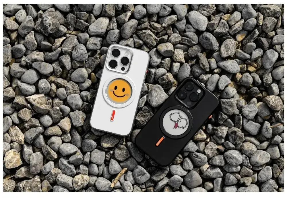 Dėklas XTREM Instant Custom E-INK skirtas iPhone 15 Pro baltas