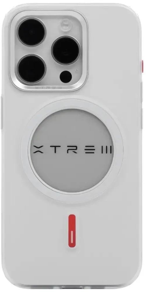 Dėklas XTREM Instant Custom E-INK, skirtas iPhone 15 Pro Max, baltas
