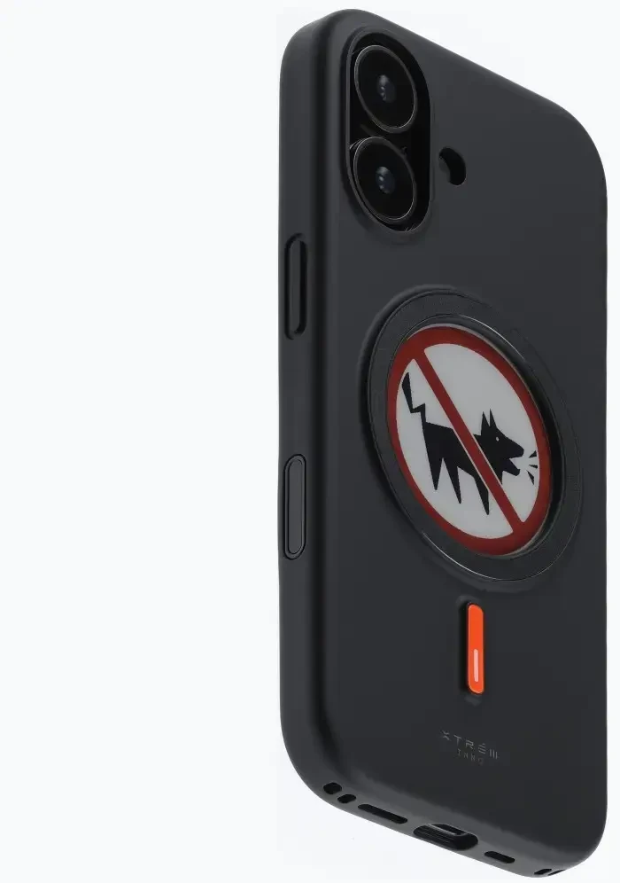 Dėklas XTREM Instant Custom E-INK, skirtas iPhone 17, juodas