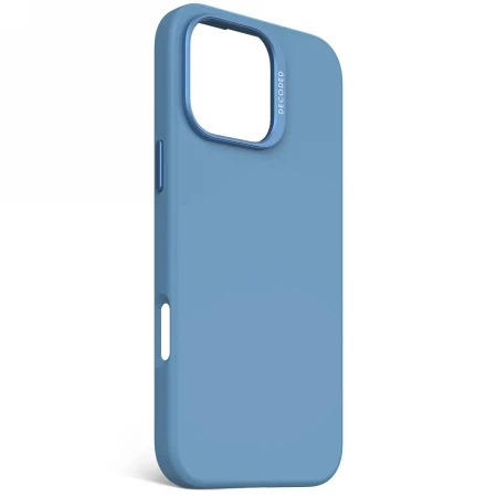 Decoded AntiMicrobial Silikoninis Backcover MagSafe Apple iPhone 16 Pro Max - dėklas telefonui mėlynos spalvos