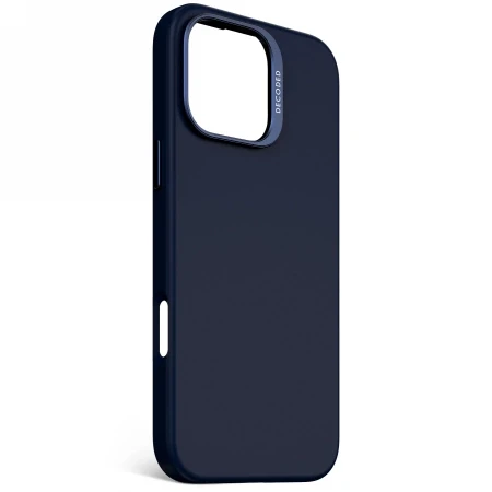 Decoded AntiMicrobial Silikoninis Backcover MagSafe Apple iPhone 16 Pro Max - Navy dėklas telefonui mėlynos spalvos