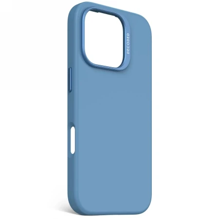 Decoded AntiMicrobial Silikoninis Backcover MagSafe Apple iPhone 16 Pro - dėklas telefonui mėlynos spalvos