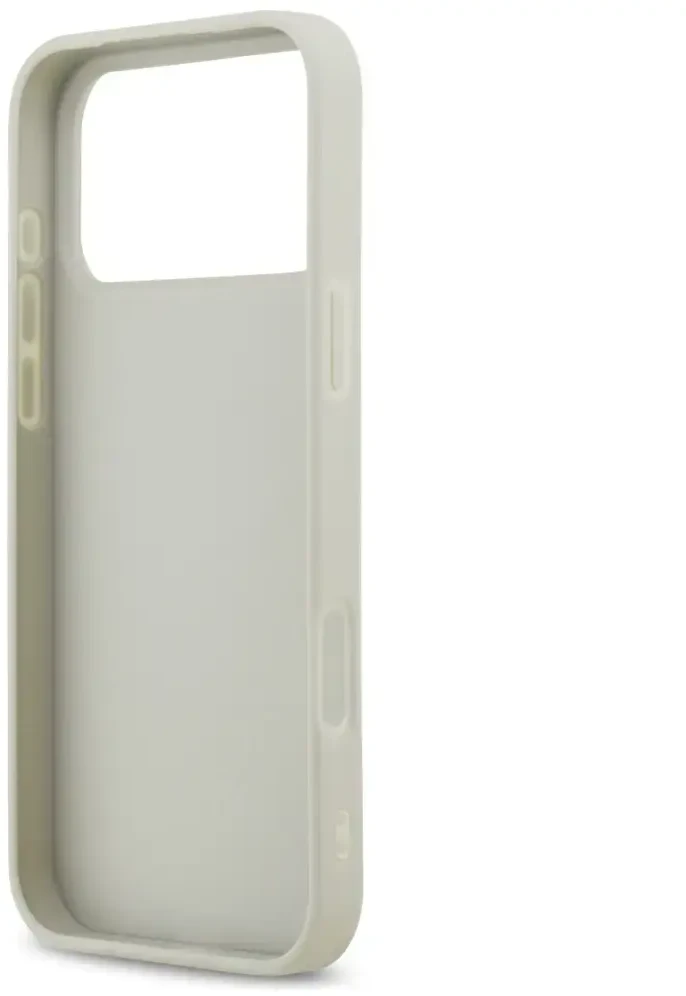 Dėklas DKNY Checkered with Printed Stripes skirtas Apple iPhone 17 Pro Max beige