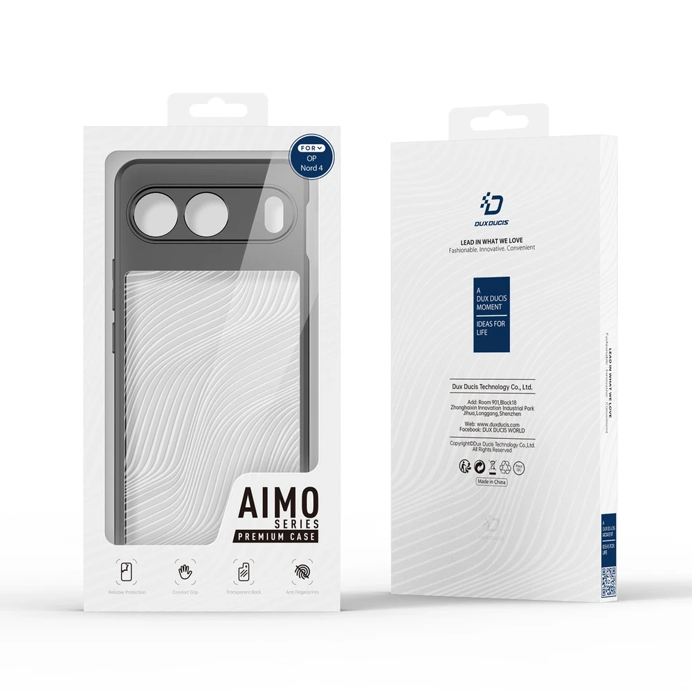 Dėklas Dux Ducis "Aimo" skirtas OnePlus Nord 4 juodas