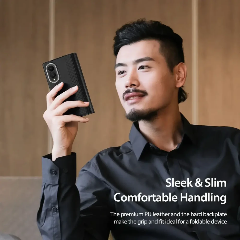 Dėklas DUX DUCIS futerał BRIL do SAMSUNG Z Fold 8 Wide juoda