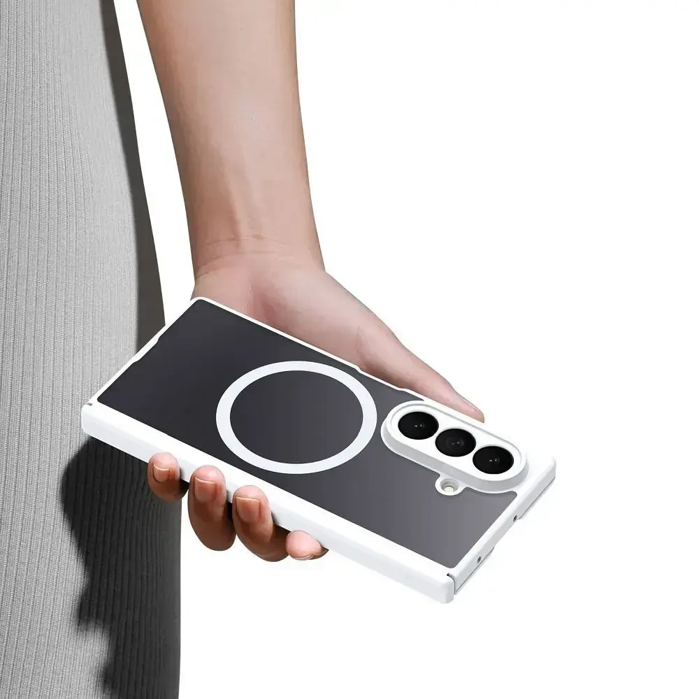 DUX DUCIS EXPN dėklas, suderinamas su „MagSafe“, skirtas SAMSUNG Z Fold 8 Ultra, baltas