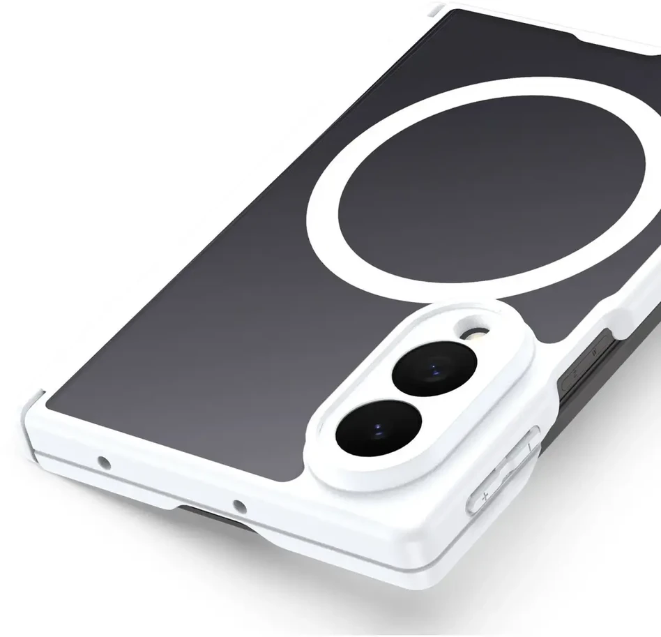 DUX DUCIS EXPN dėklas, suderinamas su „MagSafe“, skirtas SAMSUNG Z Fold 8, baltas
