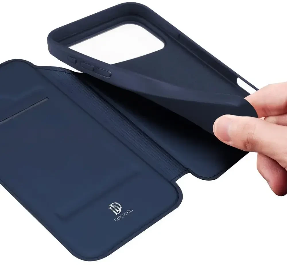 Dėklas DUX DUCIS dangtelis SKIN PRO, skirtas iPhone 18 Pro / 17 Pro, mėlynas