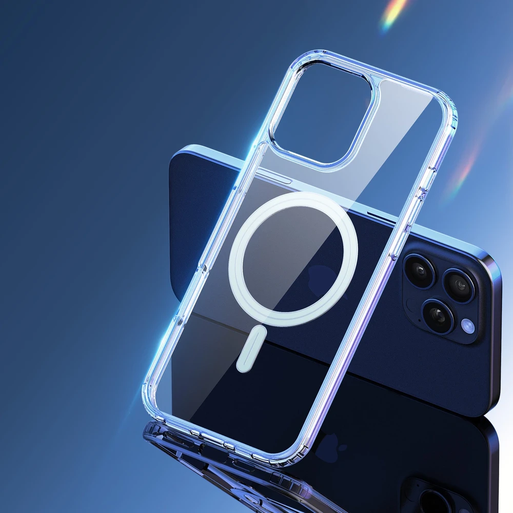 Dux Ducis dėklas CLIN MAG compatible su MagSafe skirtas Apple iPhone 16 Pro skaidrus
