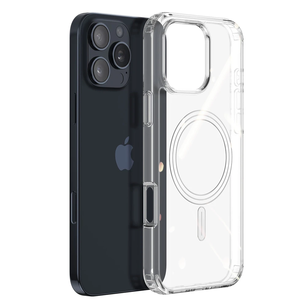 Dux Ducis dėklas CLIN MAG compatible su MagSafe skirtas Apple iPhone 16 Pro skaidrus