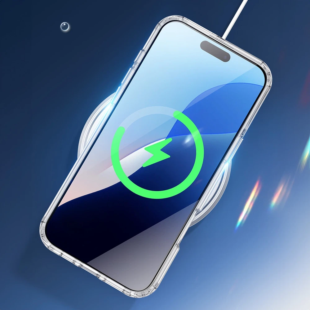 Dux Ducis dėklas CLIN MAG compatible su MagSafe skirtas Apple iPhone 16 Pro skaidrus