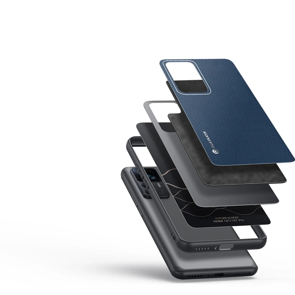 Dėklas Dux Ducis "Fino" skirtas Xiaomi 12T / 12T Pro mėlynas