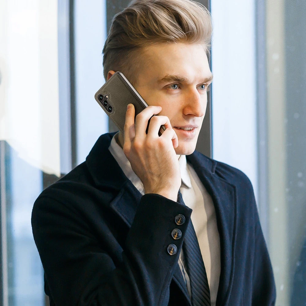 Dux Ducis Fino dėklas skirtas Samsung Galaxy A13 5G, žalias