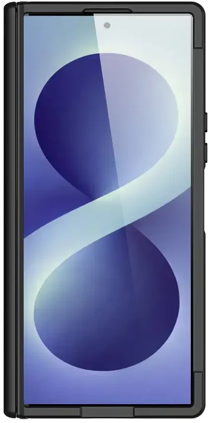 Dėklas Dux Ducis Kind Case for Samsung Galaxy Z Fold 8 Ultra / Z Fold 7 with Stand Compatible with MagSafe - Juodas