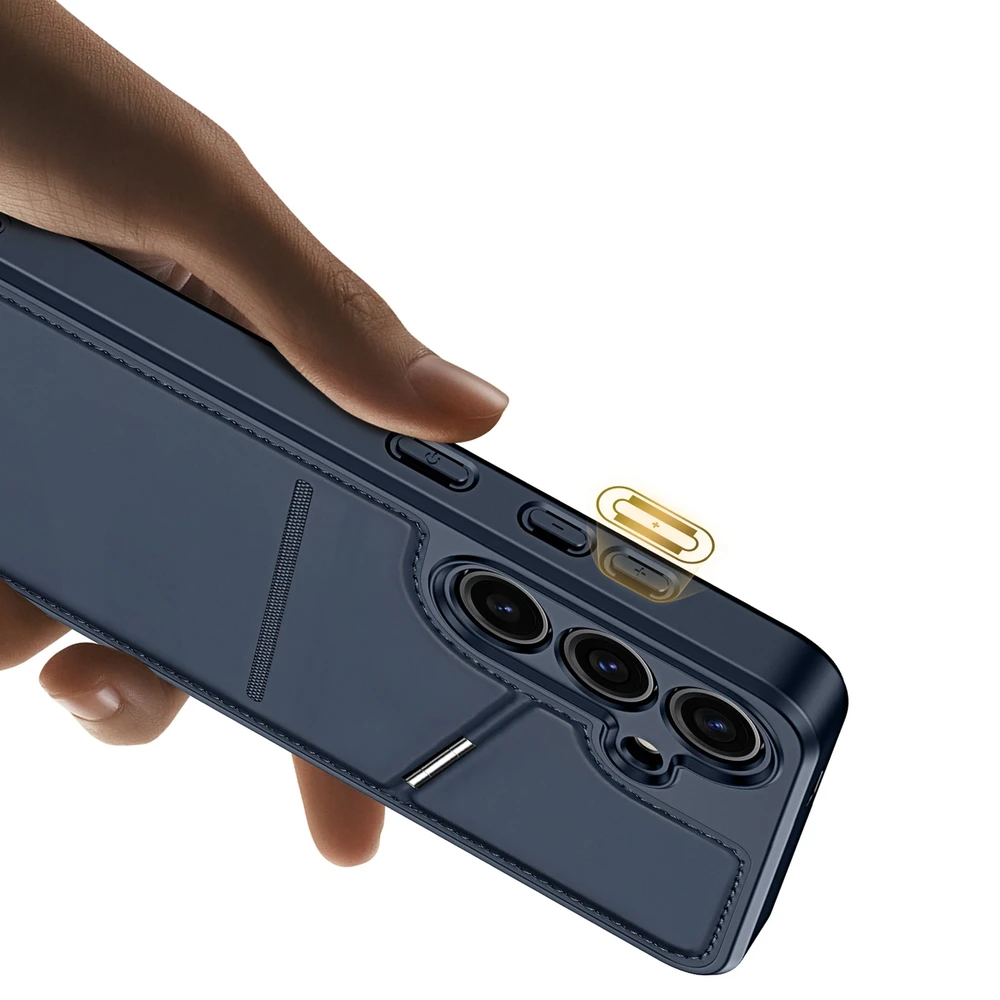 Dux Ducis Rafi II Mag Samsung S24 - dėklas telefonui mėlynos spalvos