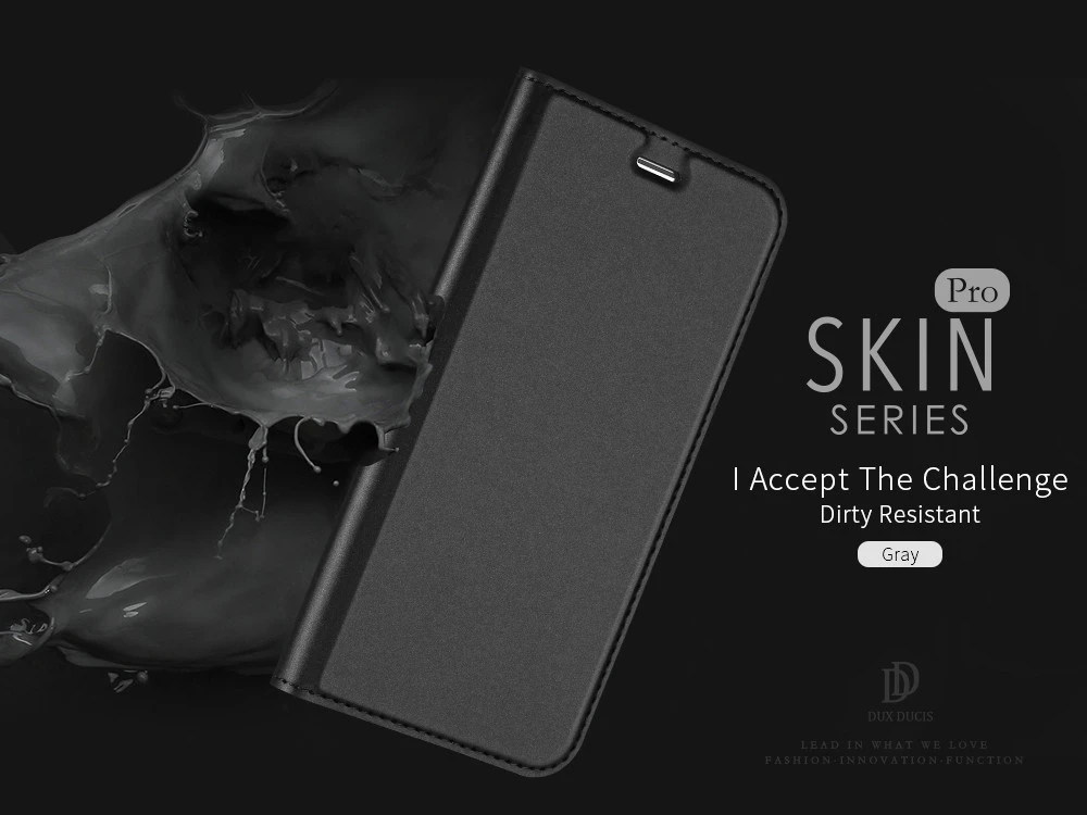 Dux Ducis Skin Pro dėklas skirtas Apple iPhone 13 Pro Max, juodas