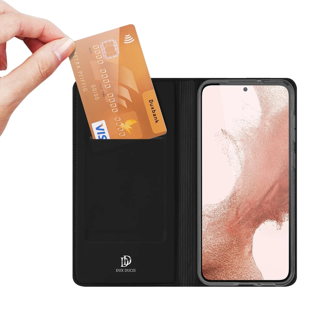 Dux Ducis Skin Pro dėklas skirtas Samsung S916 S23 Plus 5G, juodas