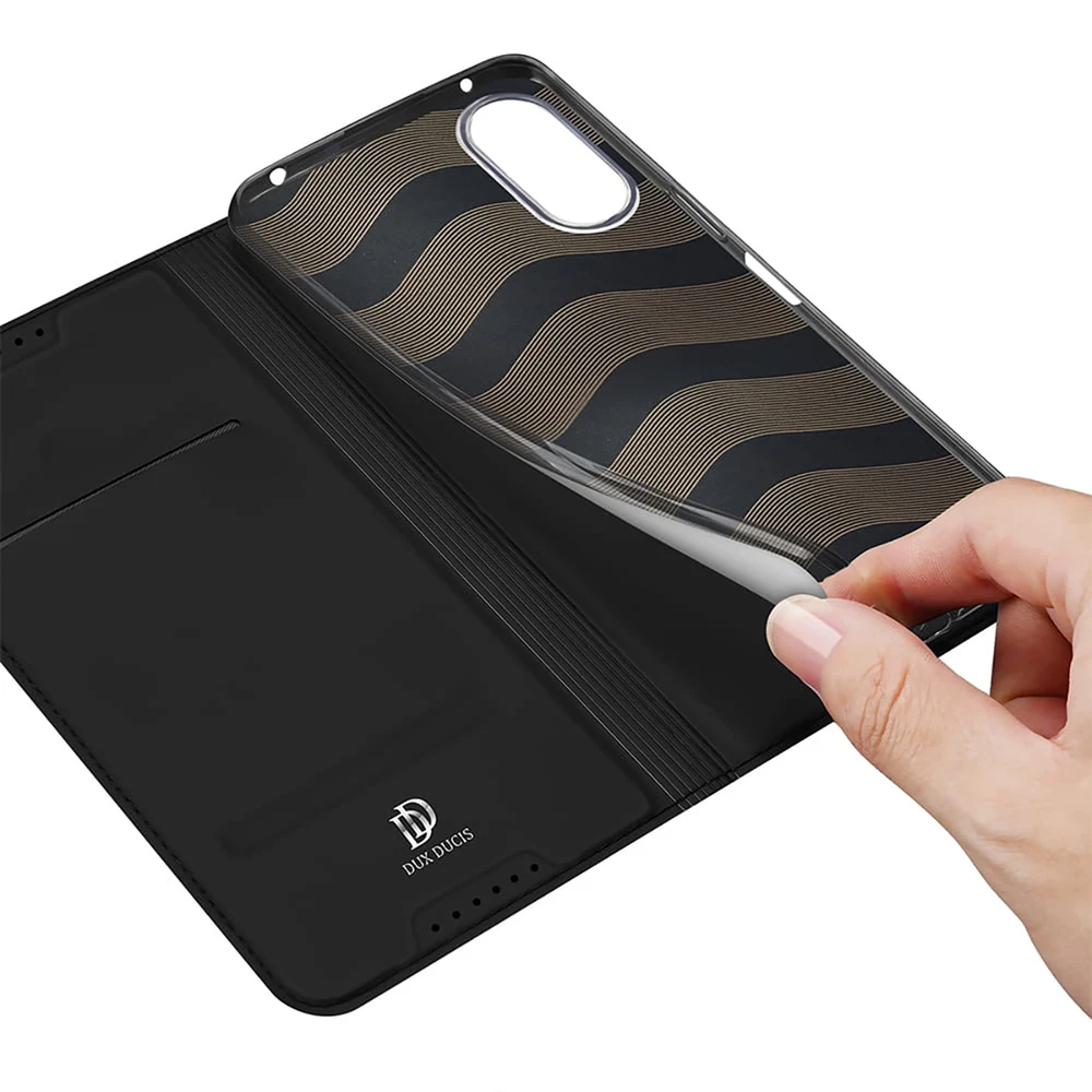 Dėklas Dux Ducis Skin Pro Sony Xperia 10 VI juodas