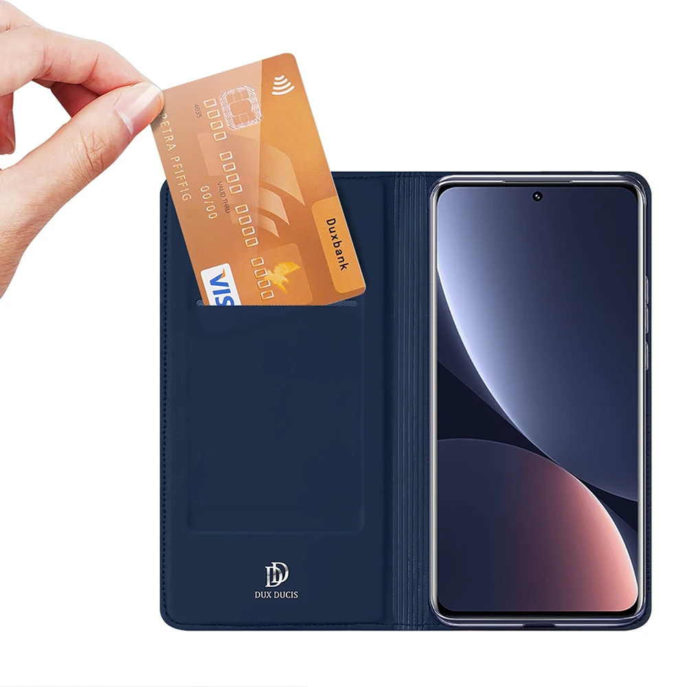 Dux Ducis Skin Pro dėklas skirtas Xiaomi 13 Pro, tamsiai mėlynas