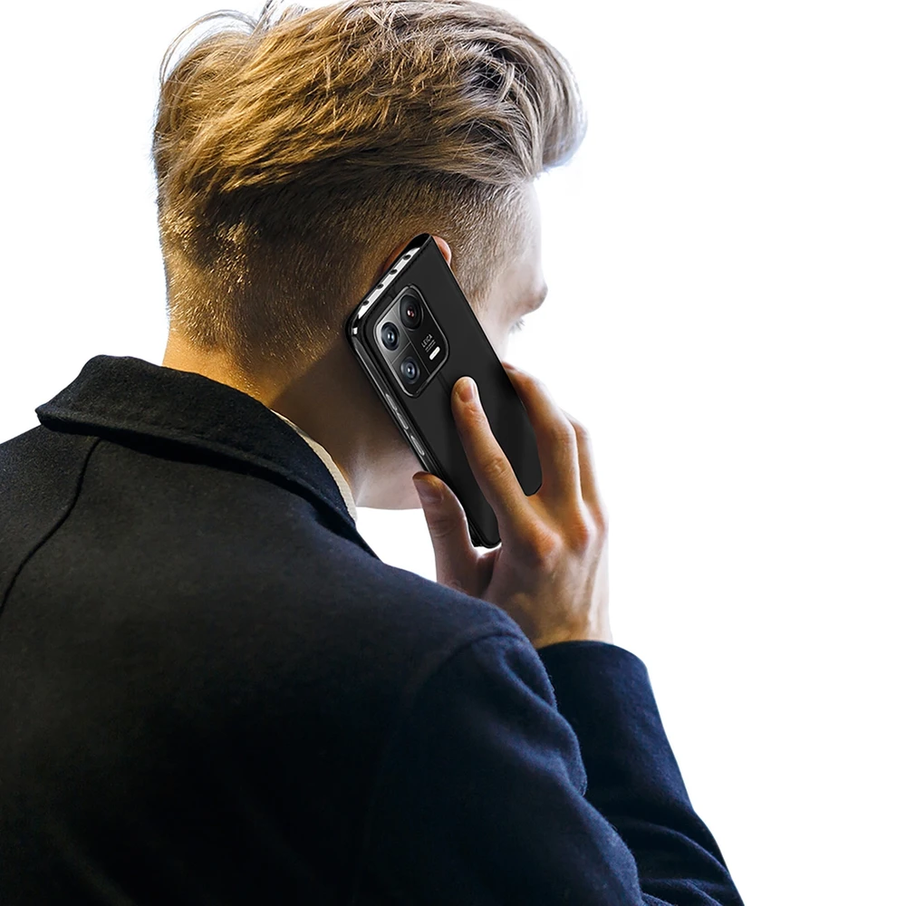 Dux Ducis Skin Pro dėklas skirtas Xiaomi 13 Pro, juodas