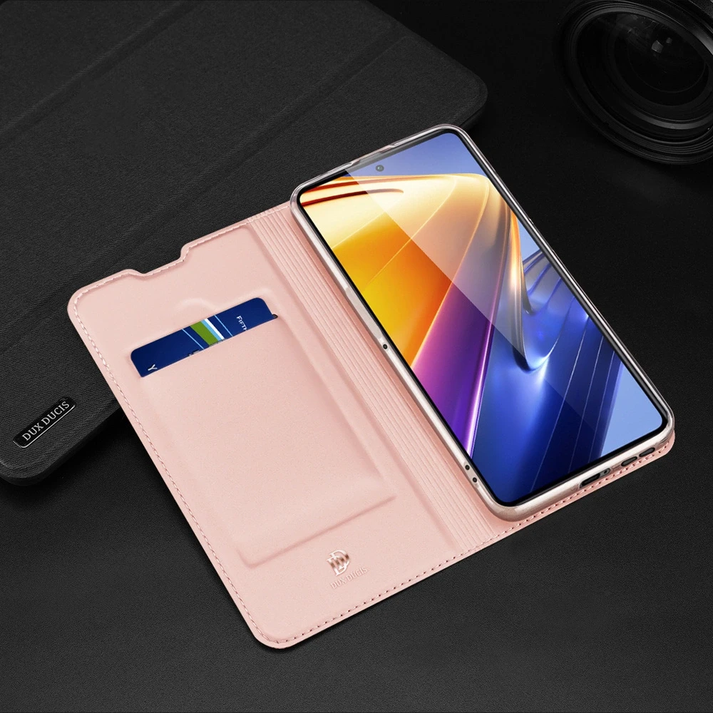 Dux Ducis Skin Pro dėklas skirtas Xiaomi Poco F4 GT, juodas