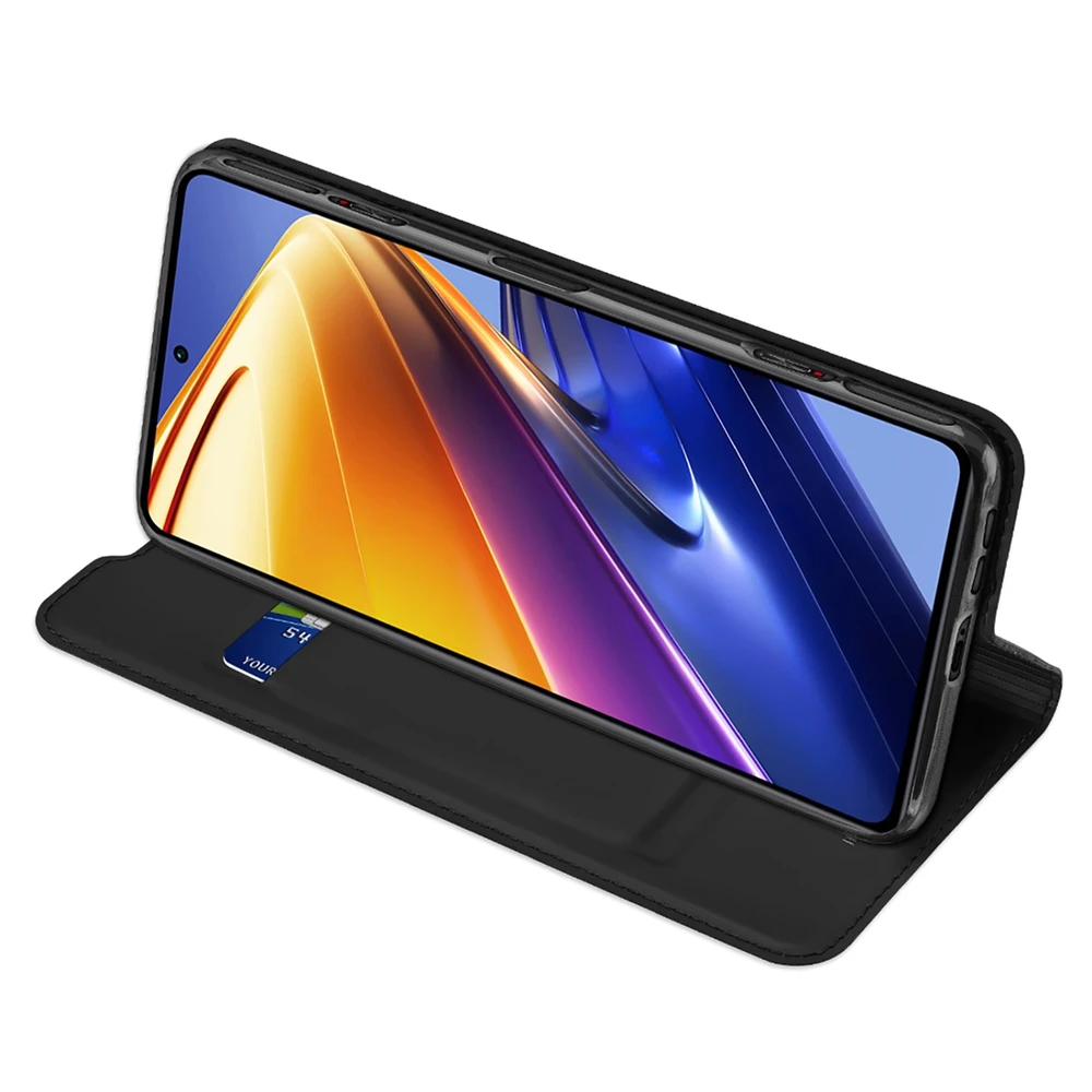 Dux Ducis Skin Pro dėklas skirtas Xiaomi Poco F4 GT, juodas