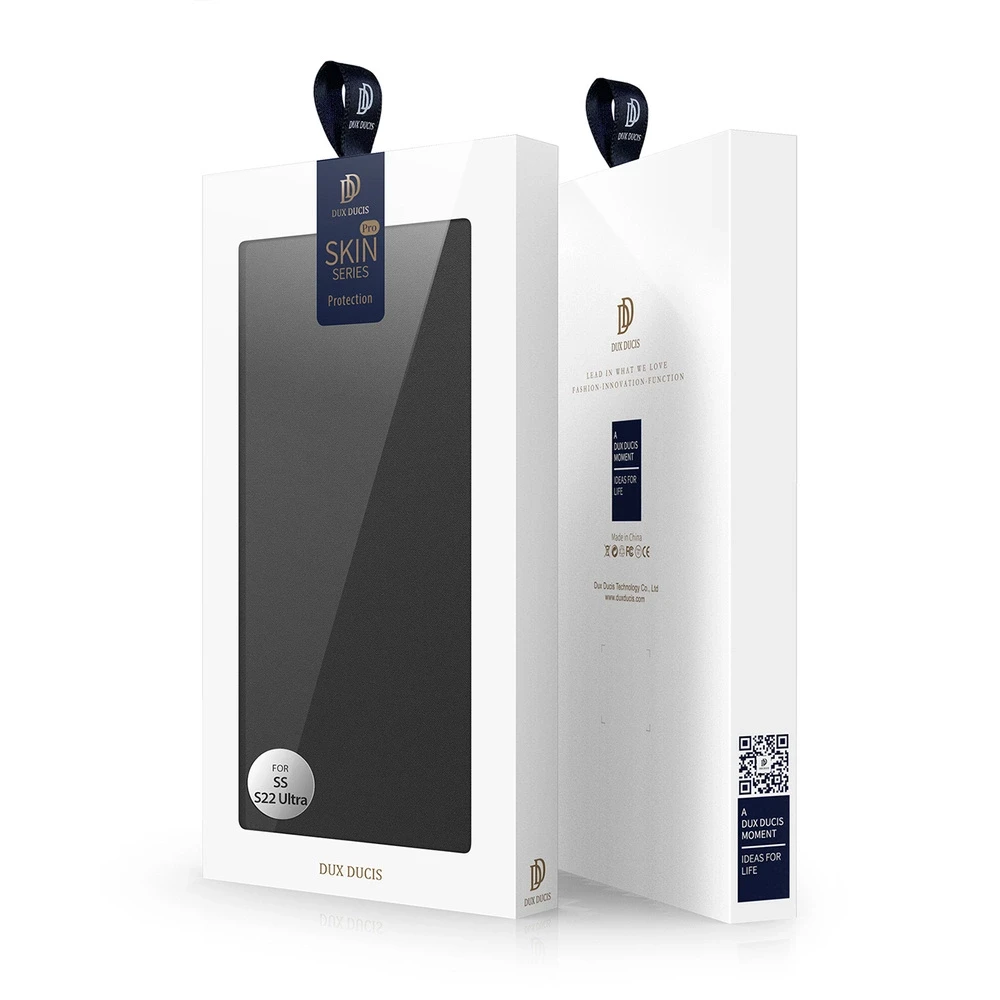 Dux Ducis Skin Pro dėklas skirtas Samsung S22 Ultra, juodas