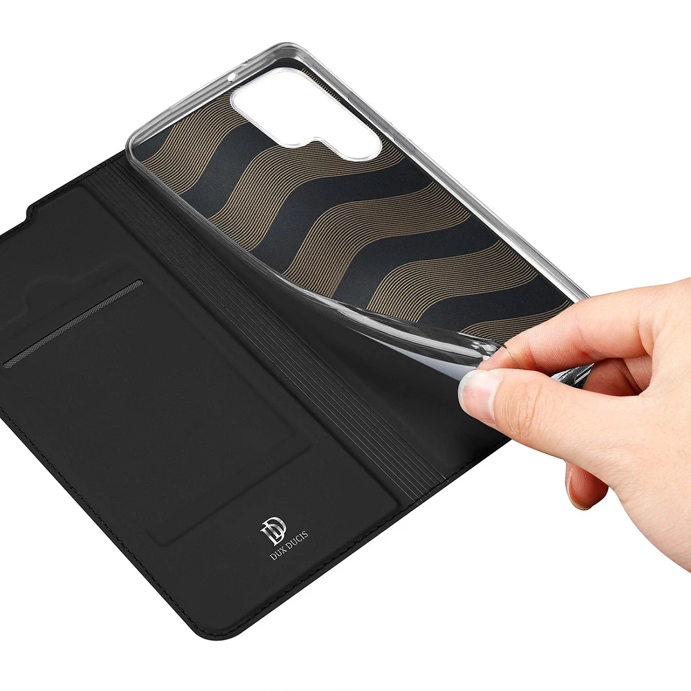 Dux Ducis Skin Pro dėklas skirtas Samsung S22 Ultra, juodas