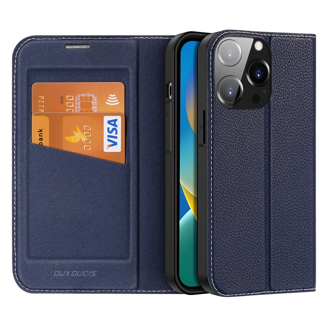 Dux Ducis Skin X2 dėklas skirtas iPhone 14 Pro, mėlynas