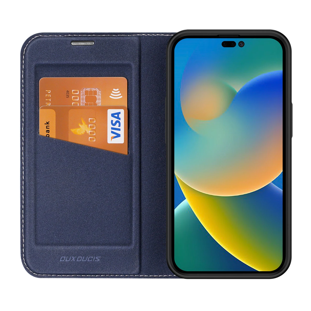 Dux Ducis Skin X2 dėklas skirtas iPhone 14 Pro, mėlynas