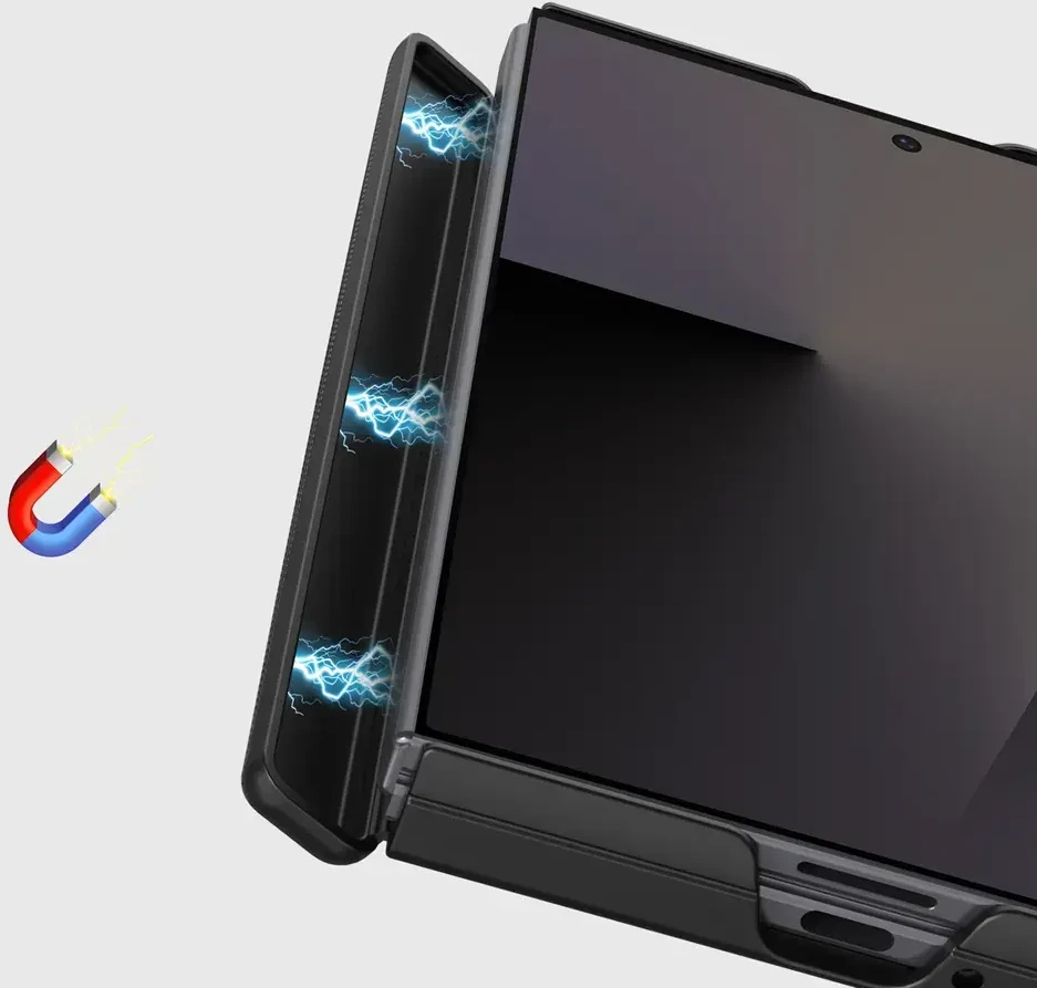 Dux Ducis Vyne MagSafe suderinamas dėklas Samsung Galaxy Z Fold 8 – Juodas