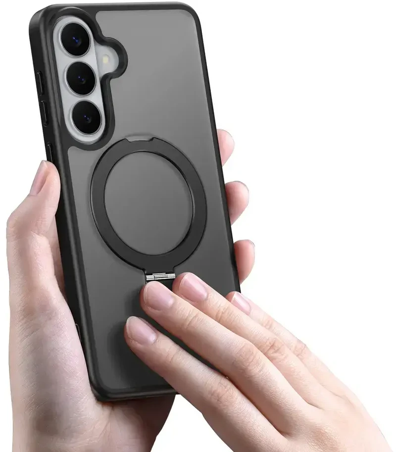 Dėklas Dux Ducis Yind Magnetic Stand Samsung S942 S26 juodas