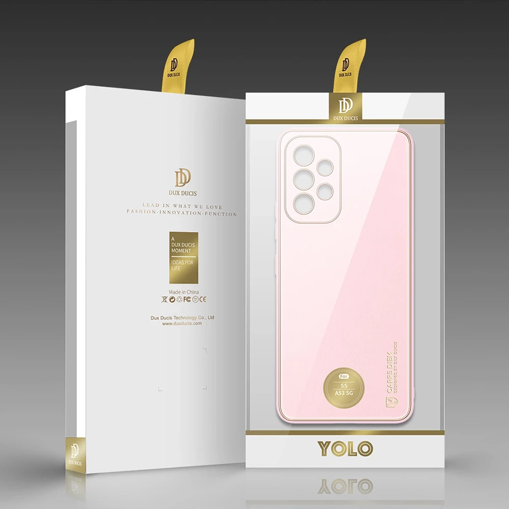 Dux Ducis Yolo dėklas skirtas Samsung Galaxy A53, rožinis