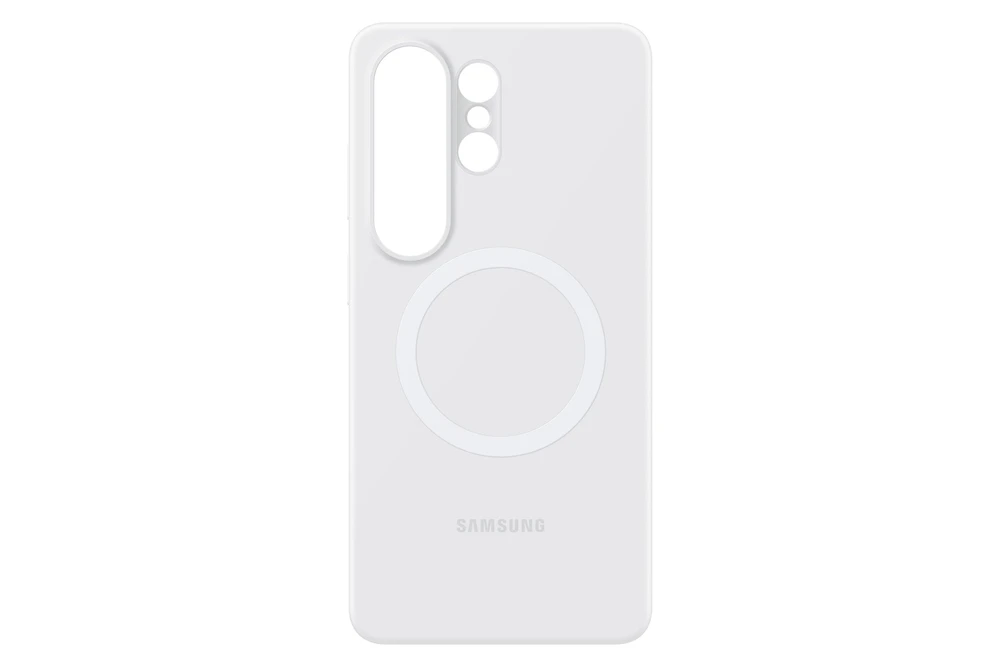 Dėklas EF-ES948CWE Samsung Silicone Magnet Cover for Galaxy S26 Ultra Baltas