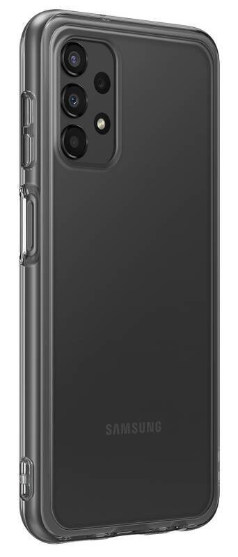 Dėklas Samsung Galaxy A13 Soft Clear Cover Juodas