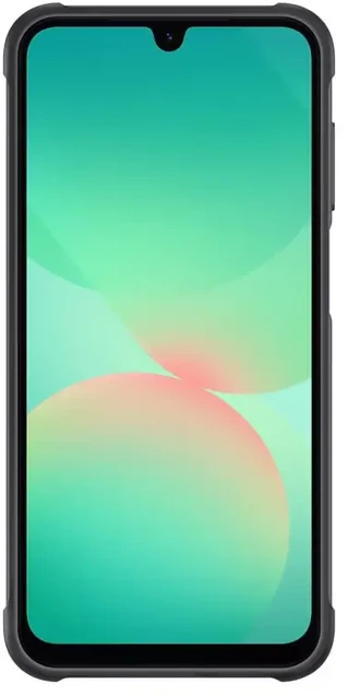 Dėklas Samsung EF-RA266CBE Rugged phone case for Samsung Galaxy A26 5G (A266) juodas (Damaged Package) (Pažeista pakuotė)