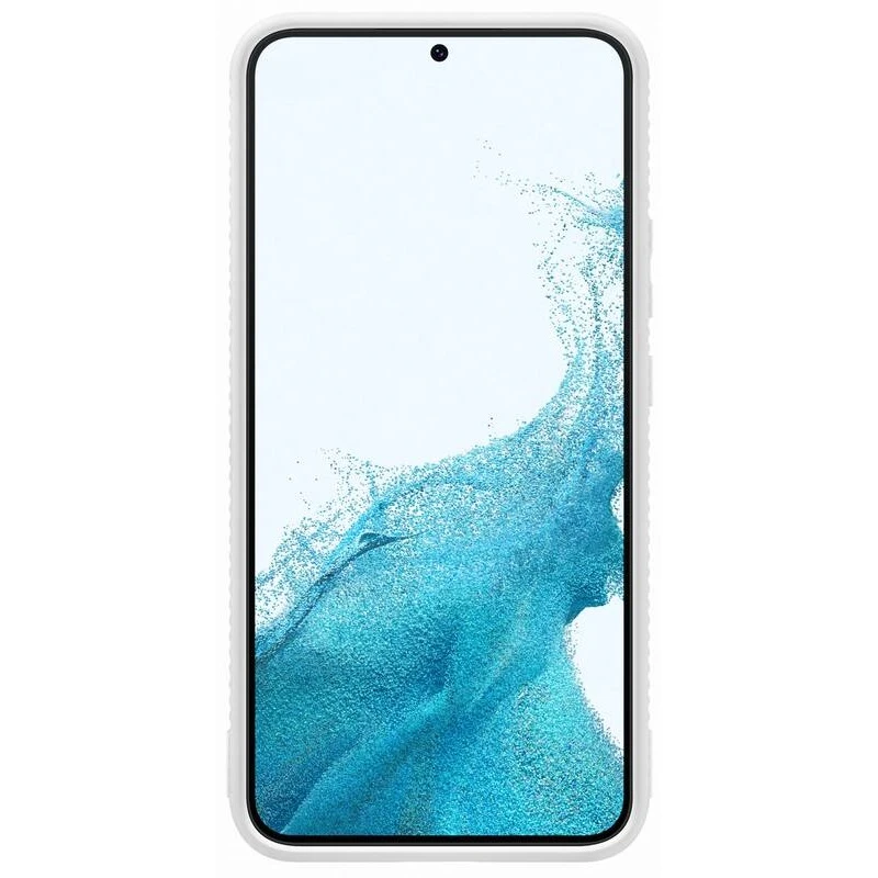 RS906CWE apsauginis stovimas dangtelis, skirtas Samsung Galaxy S22 Plus, Baltas (Baltas)