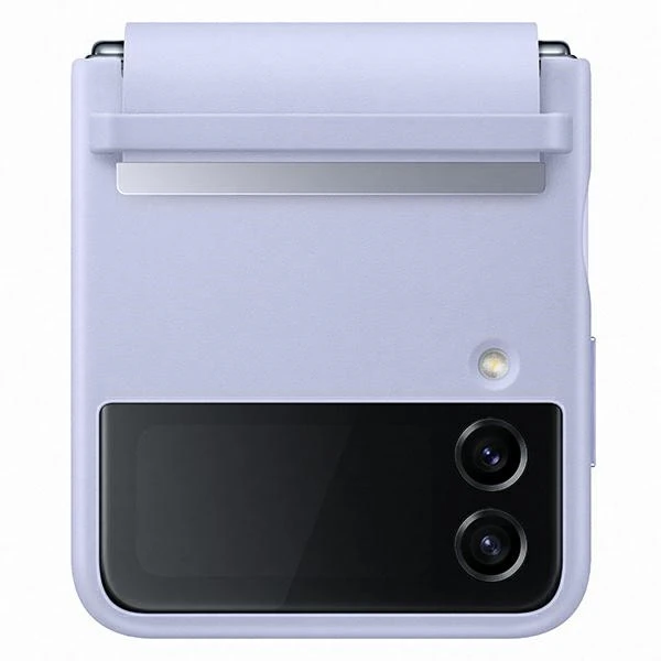 Dėklas VF721LLE Flap Leather Cover for Samsung Galaxy Flip 4, Serenity Violetinė (Serenity Violetinė)